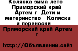 Коляска зима-лето - Приморский край, Артем г. Дети и материнство » Коляски и переноски   . Приморский край,Артем г.